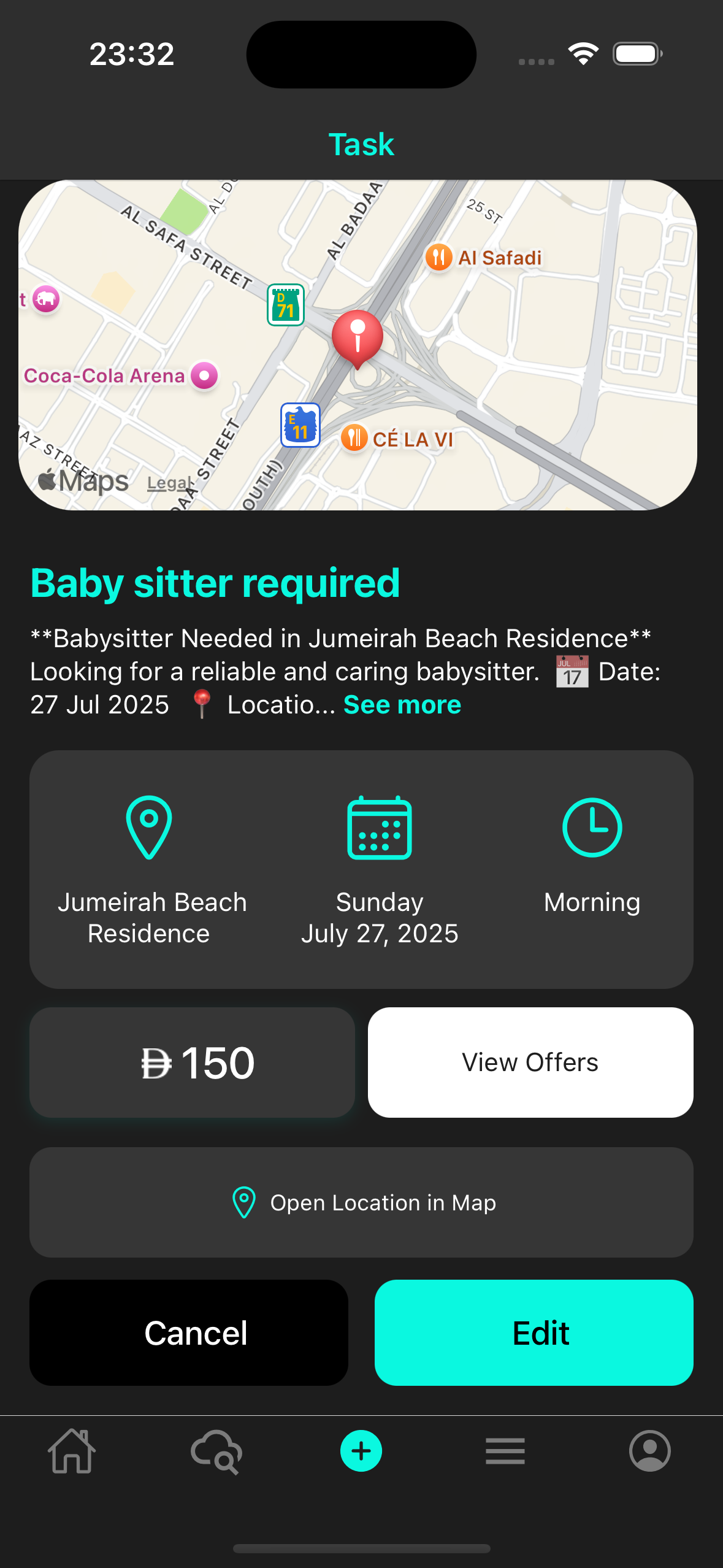 Taysir app screen 9